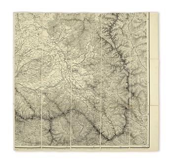 MONTGOMERIE, THOMAS GEORGE.  Map of Kashmir with Part of Adjacent Mountains.  1859